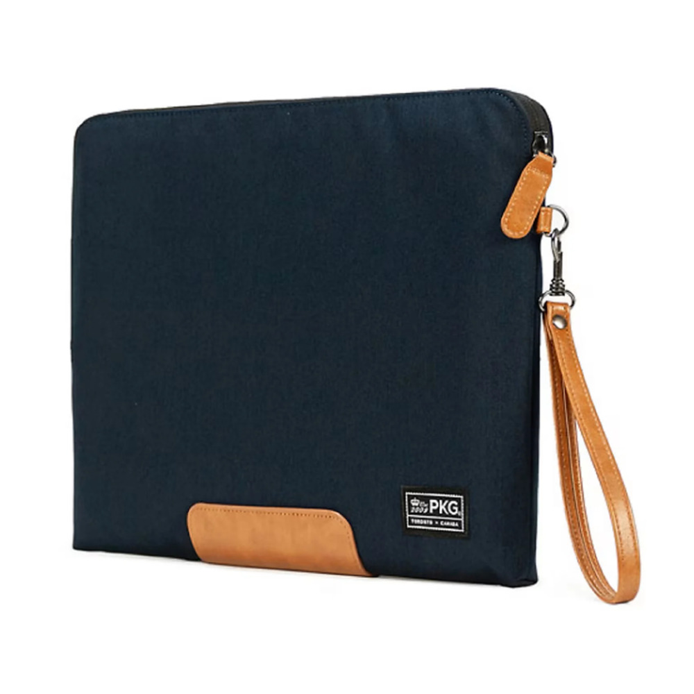 PKG Laptop Sleeve, Up to 14", Navy Blue, Protective